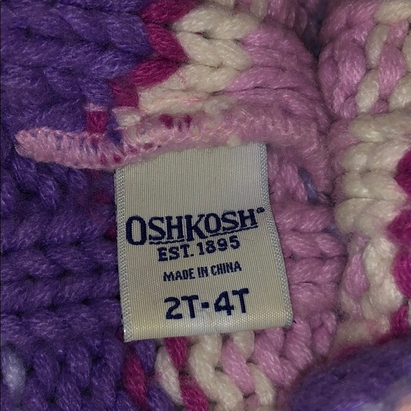 Knit Oshkosh Girls Hat - Picture 3 of 3
